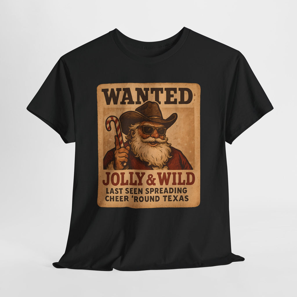 Wanted Jolly & Wild Santa T‑Shirt