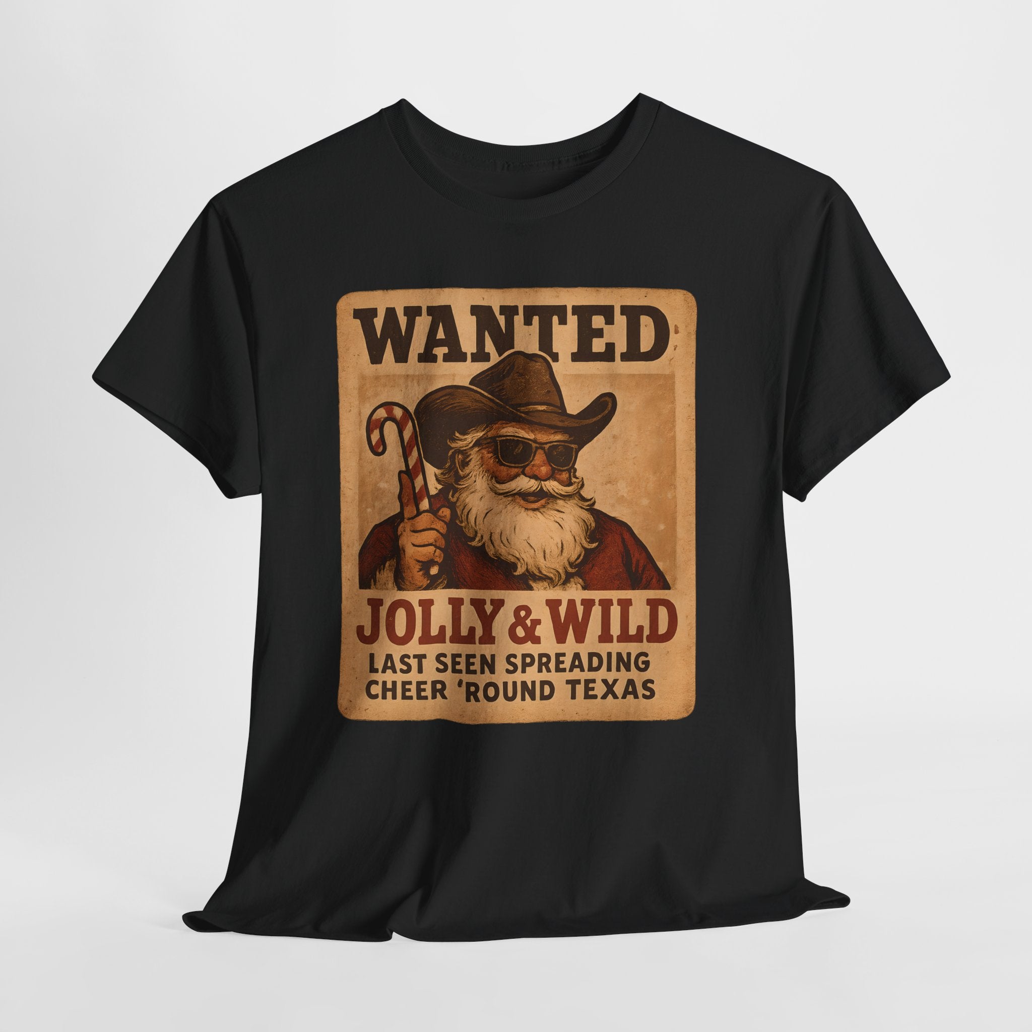 Wanted Jolly & Wild Santa T‑Shirt