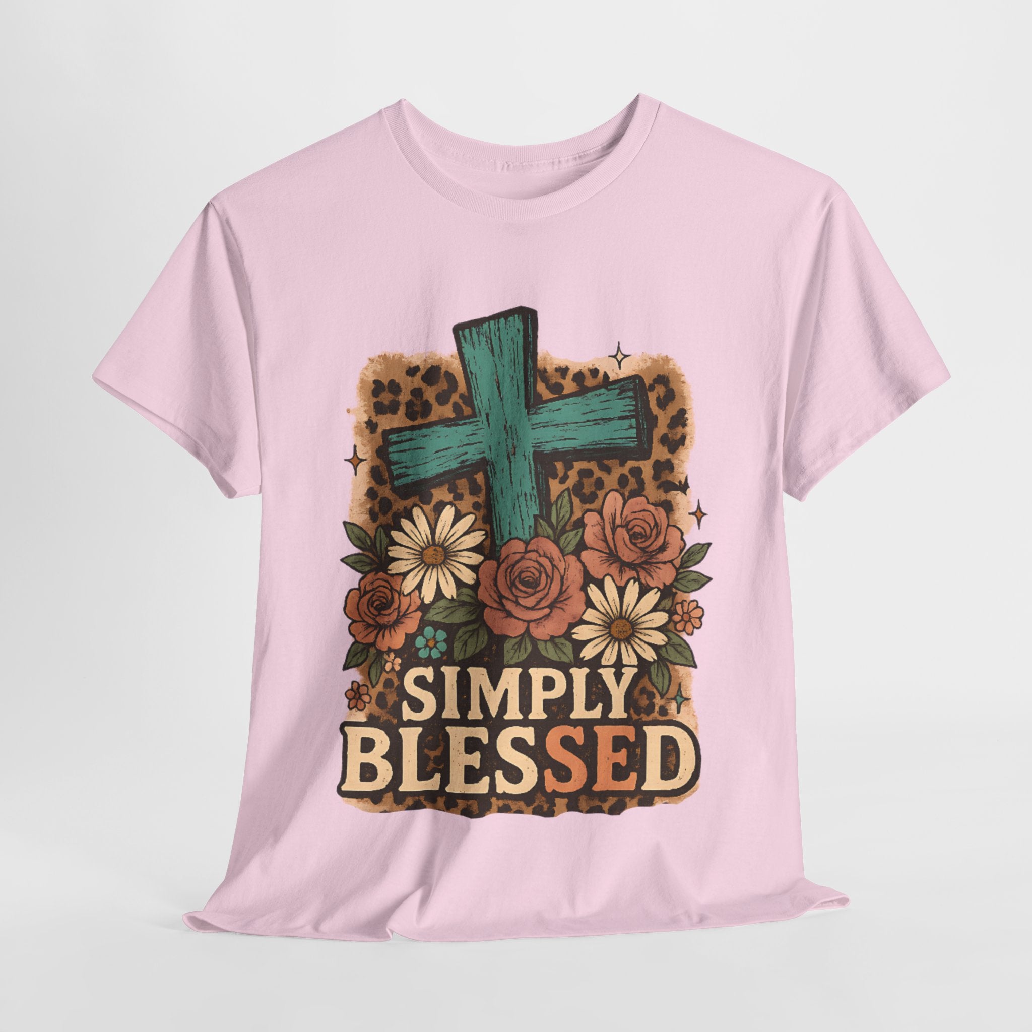 Simply Blessed Heavy Cotton Tee