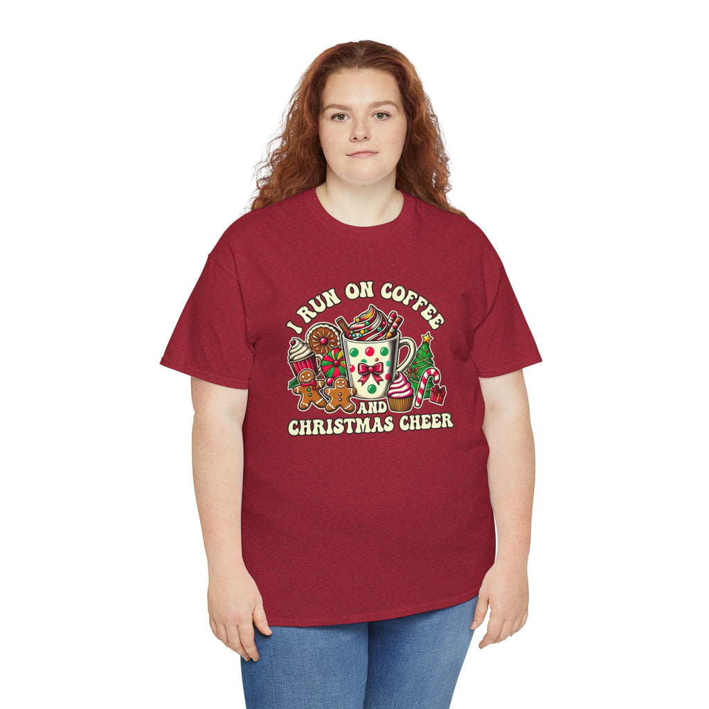 Funny Christmas Coffee Heavy Cotton Tee