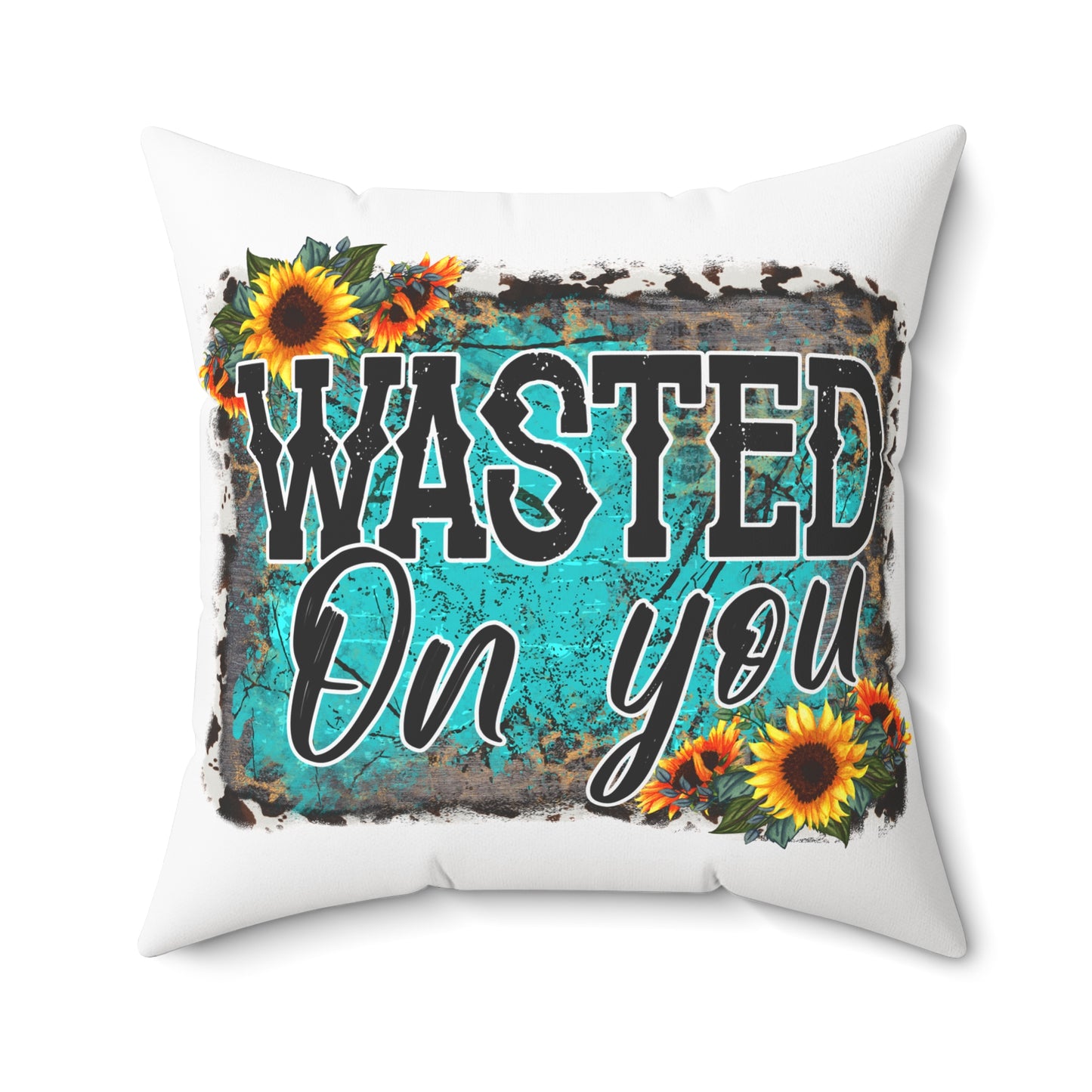 Spun Polyester Square Pillow