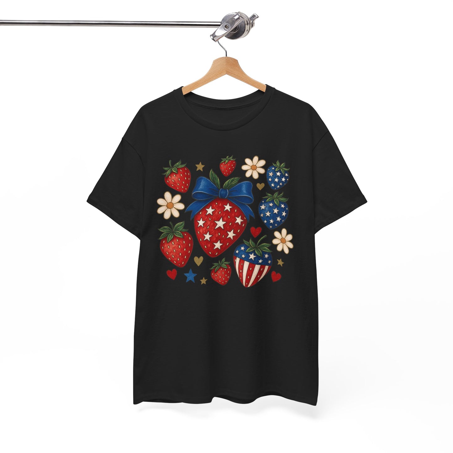 Patriotic Strawberry Tee
