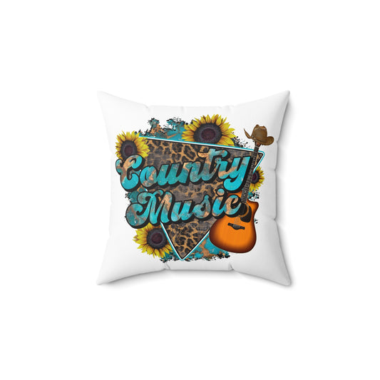 Spun Polyester Square Pillow