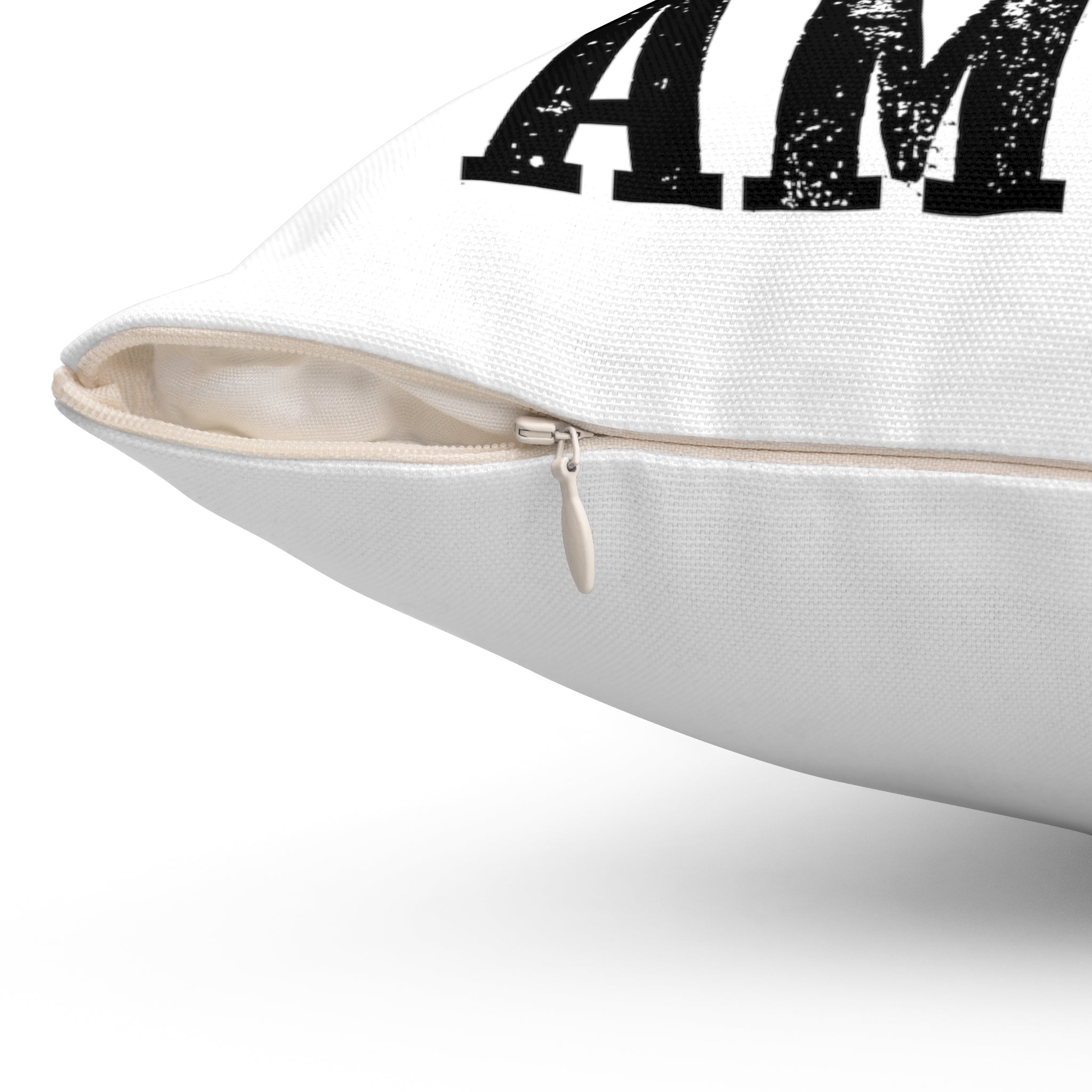 Spun Polyester Square Pillow