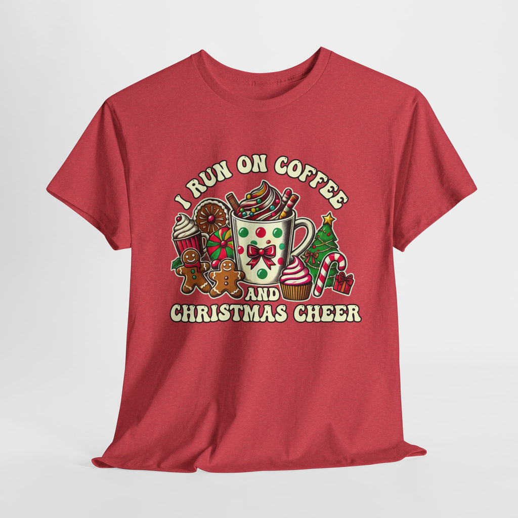 Funny Christmas Coffee Heavy Cotton Tee