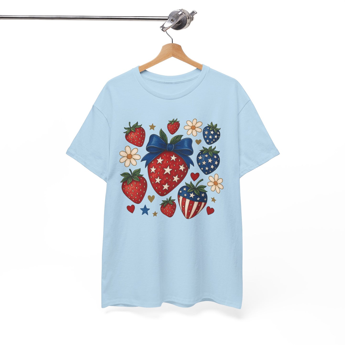 Patriotic Strawberry Tee