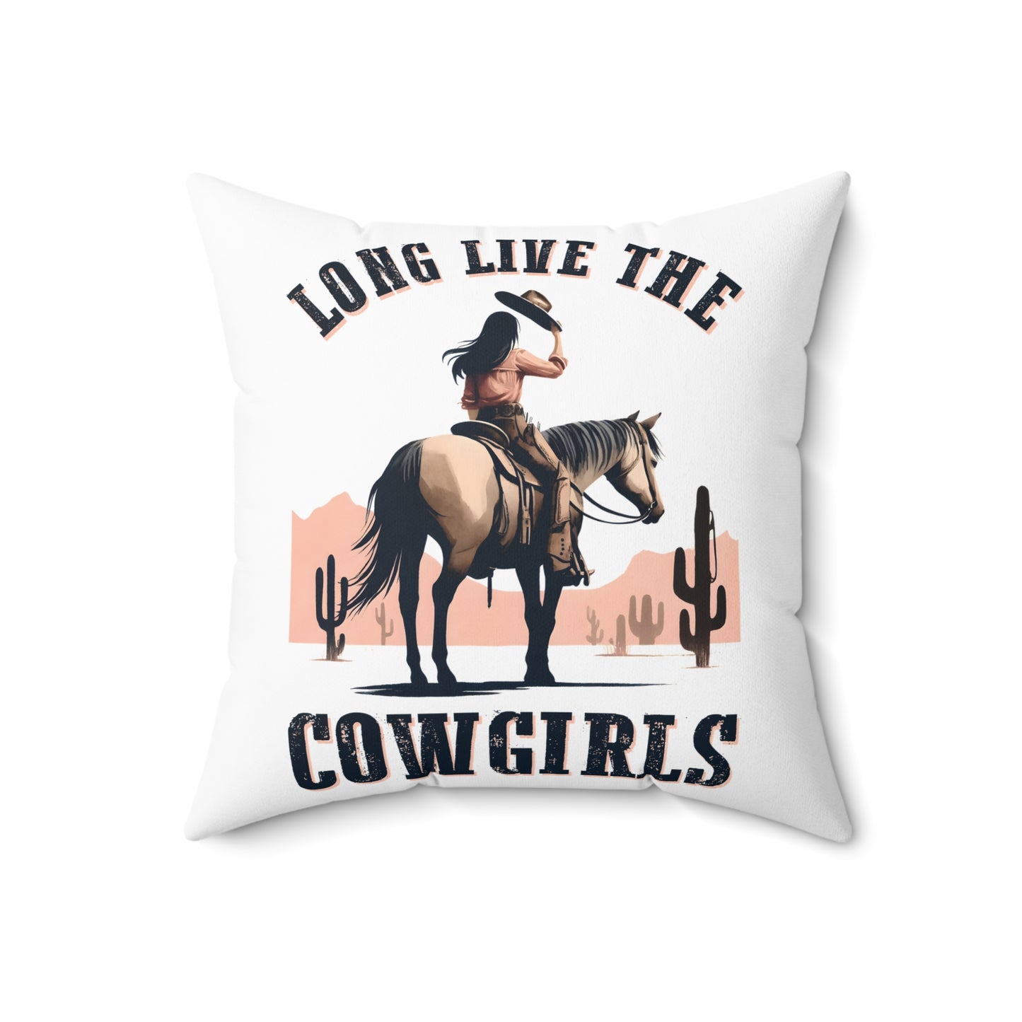 Spun Polyester Square Pillow