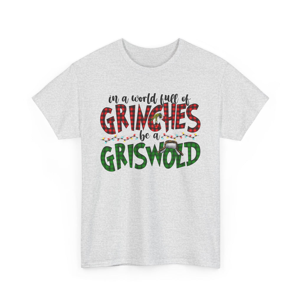 Griswold Holiday Heavy Cotton Tee - Perfect for Christmas Celebrations