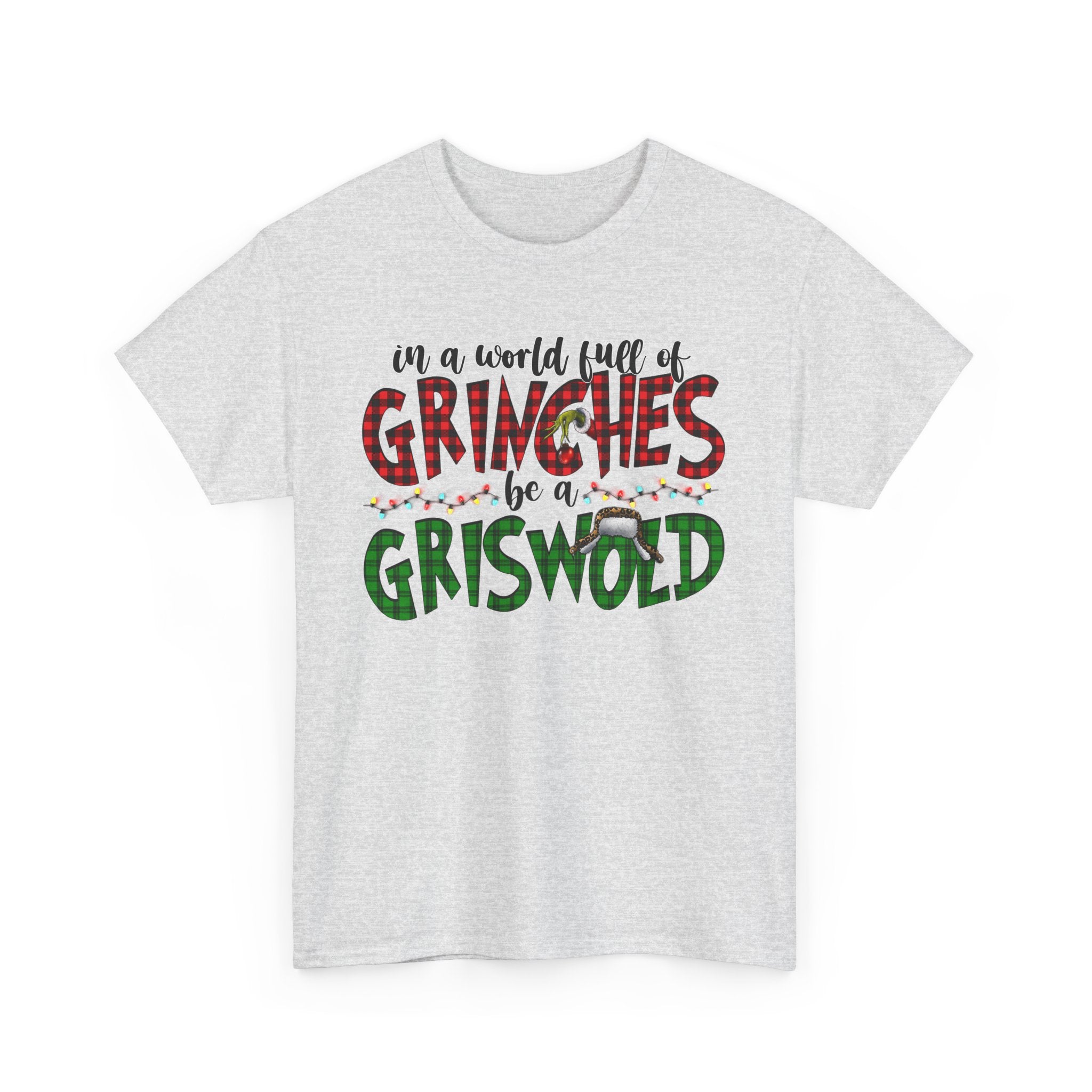Griswold Holiday Heavy Cotton Tee - Perfect for Christmas Celebrations