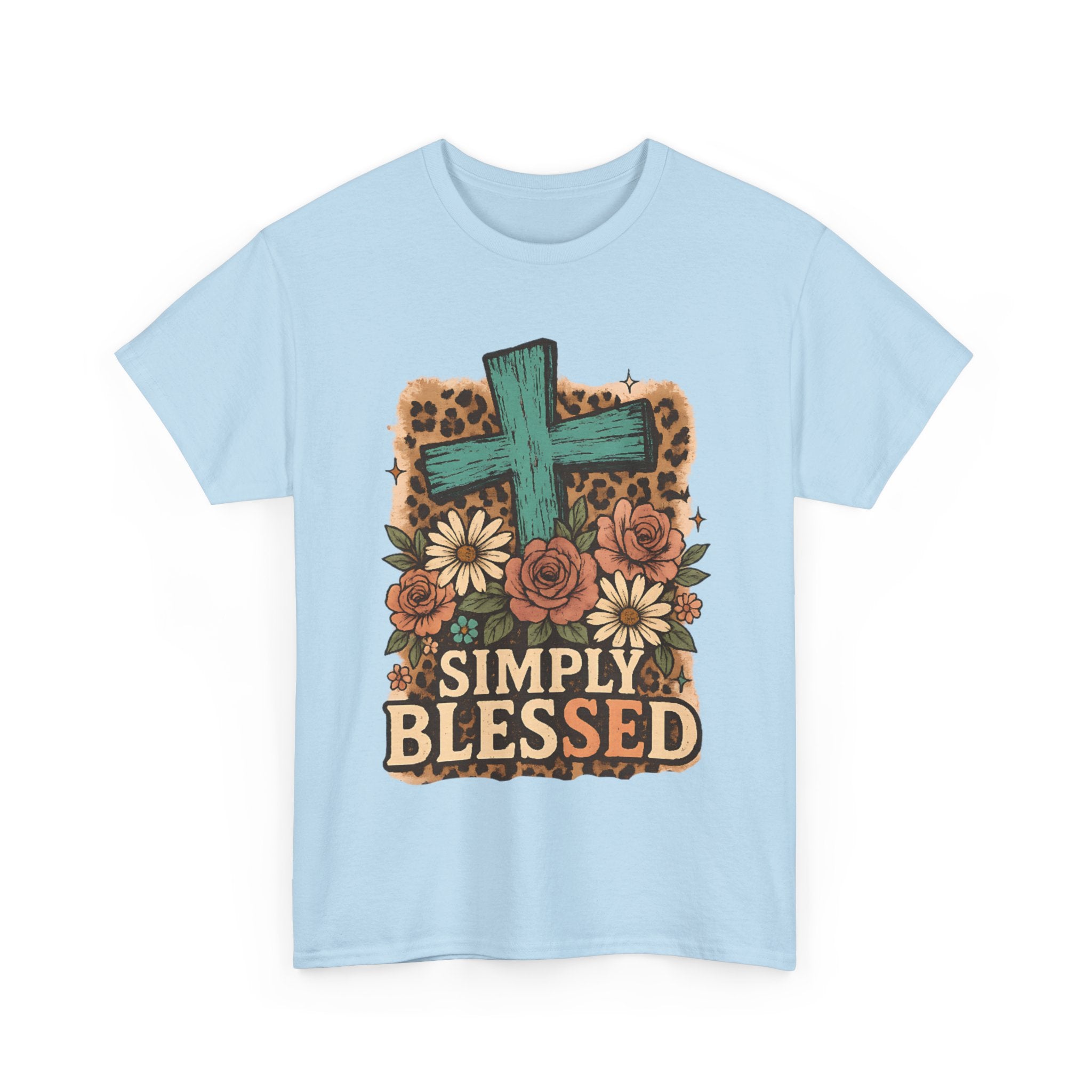 Simply Blessed Heavy Cotton Tee