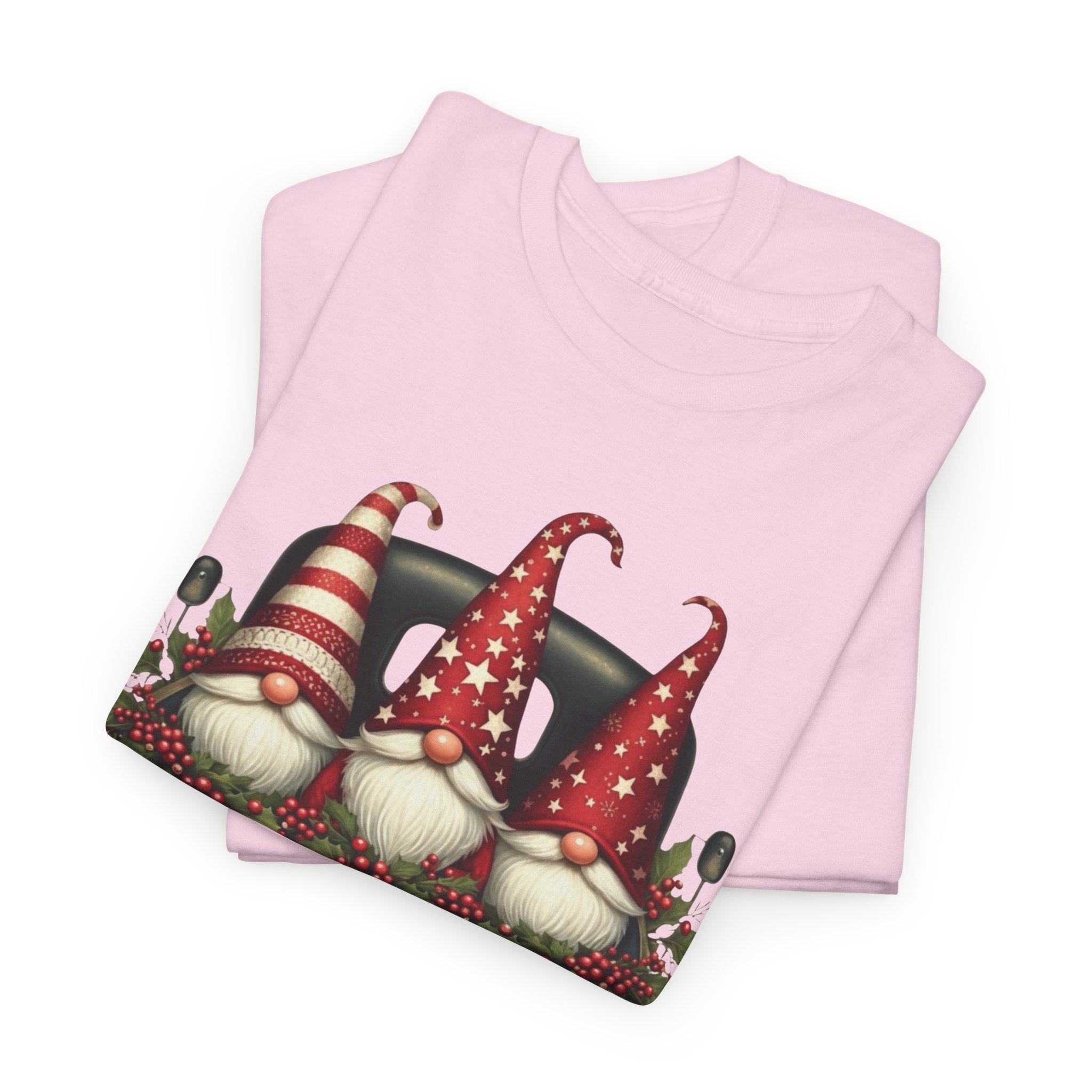 Christmas Gnome Truck Tee — Merry Christmas Holiday Shirt