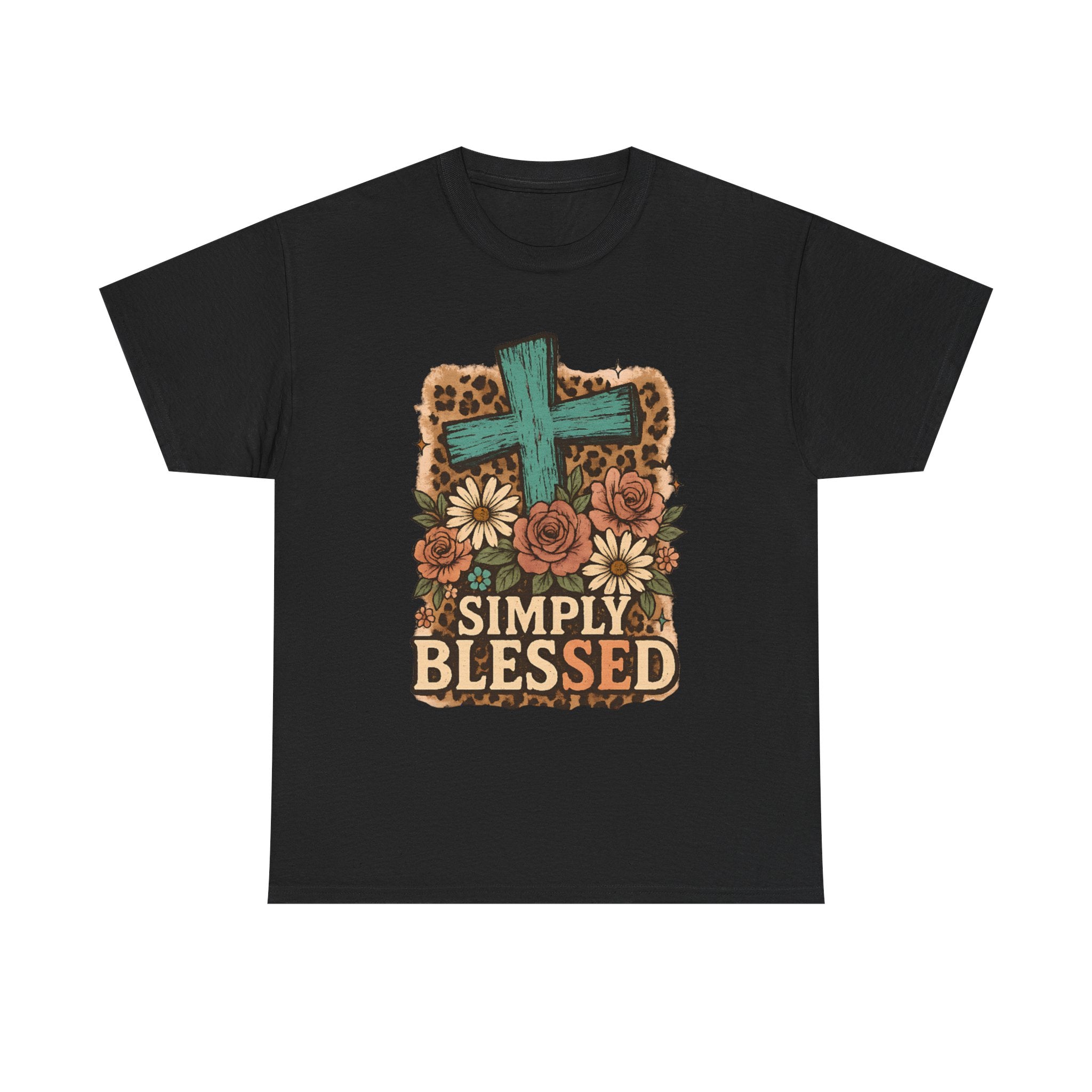 Simply Blessed Heavy Cotton Tee
