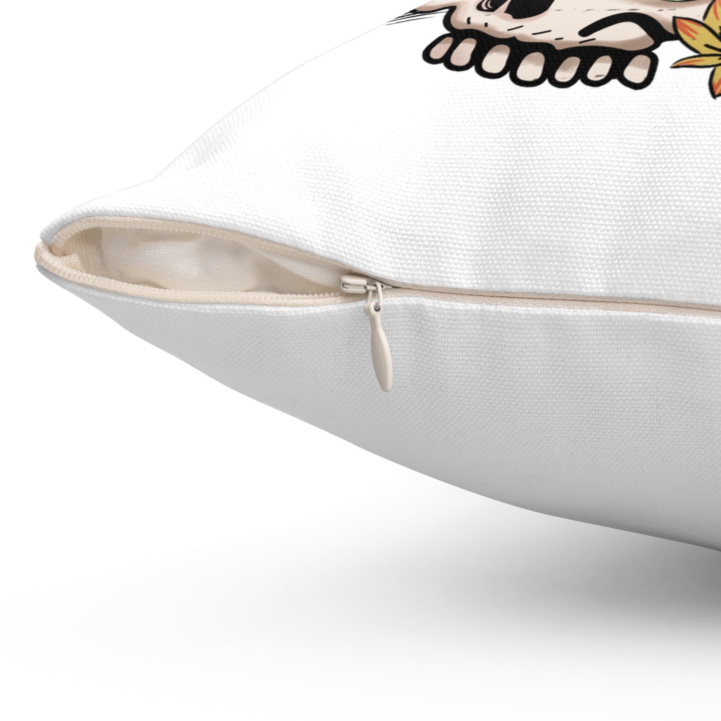 Spun Polyester Square Pillow
