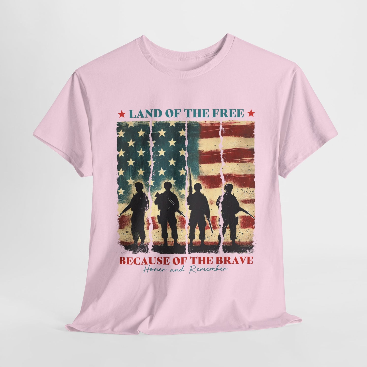 Land of the Free, Because of the Brave-Tee