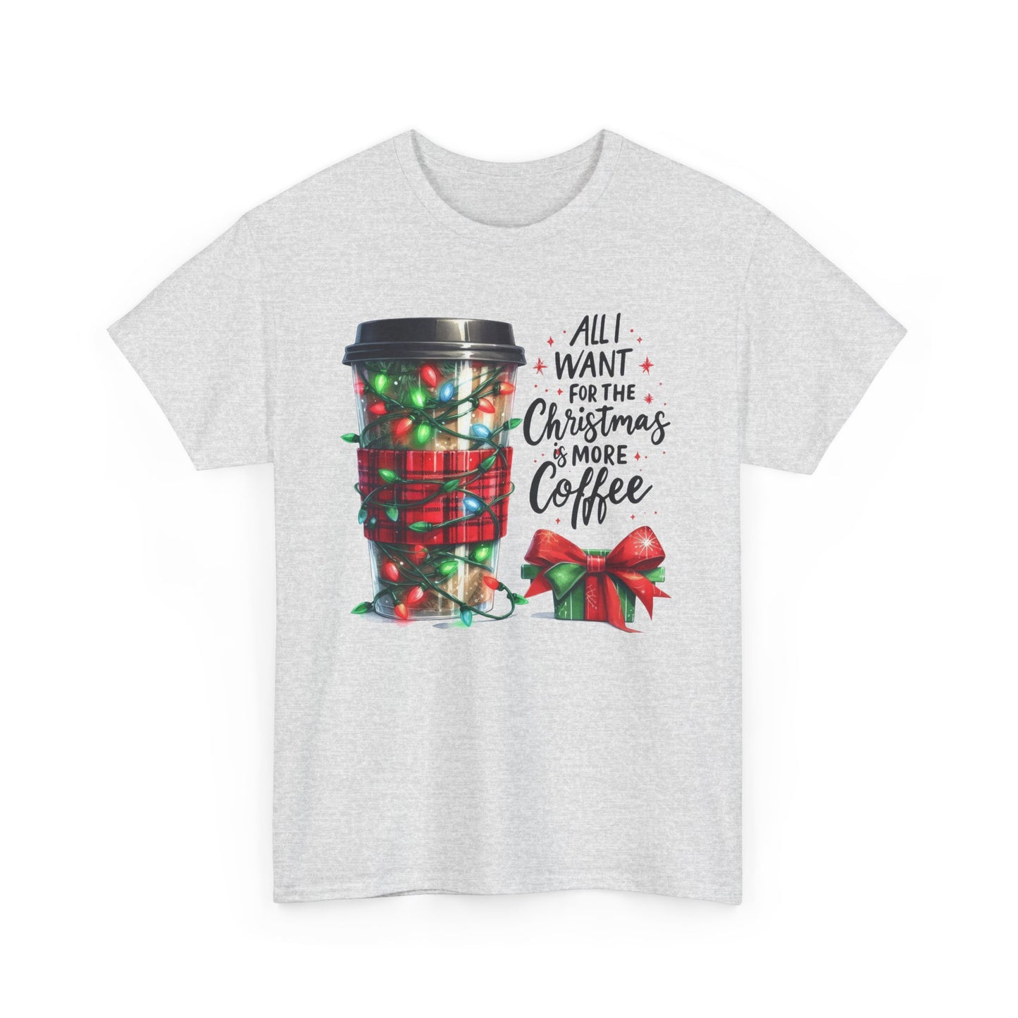 Christmas Coffee Heavy Cotton Tee