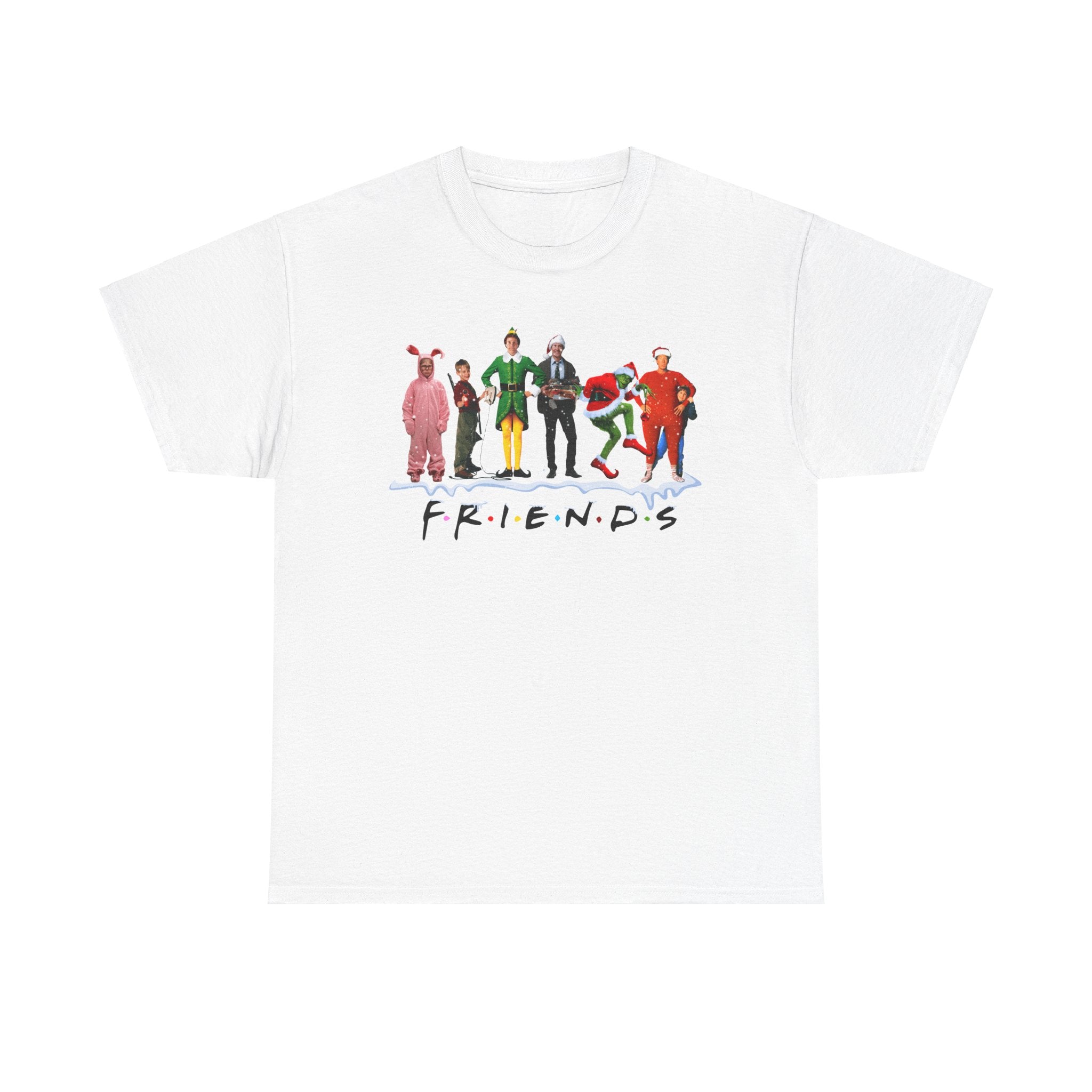 Friends Holiday Graphic Heavy Cotton Tee