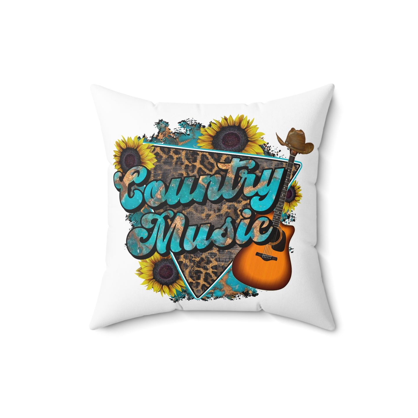 Spun Polyester Square Pillow