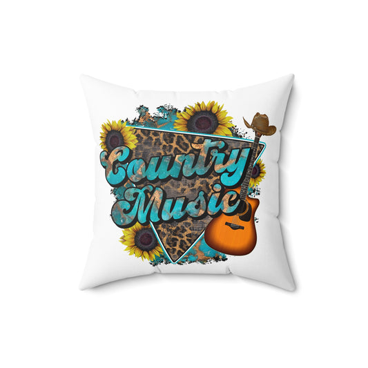 Spun Polyester Square Pillow
