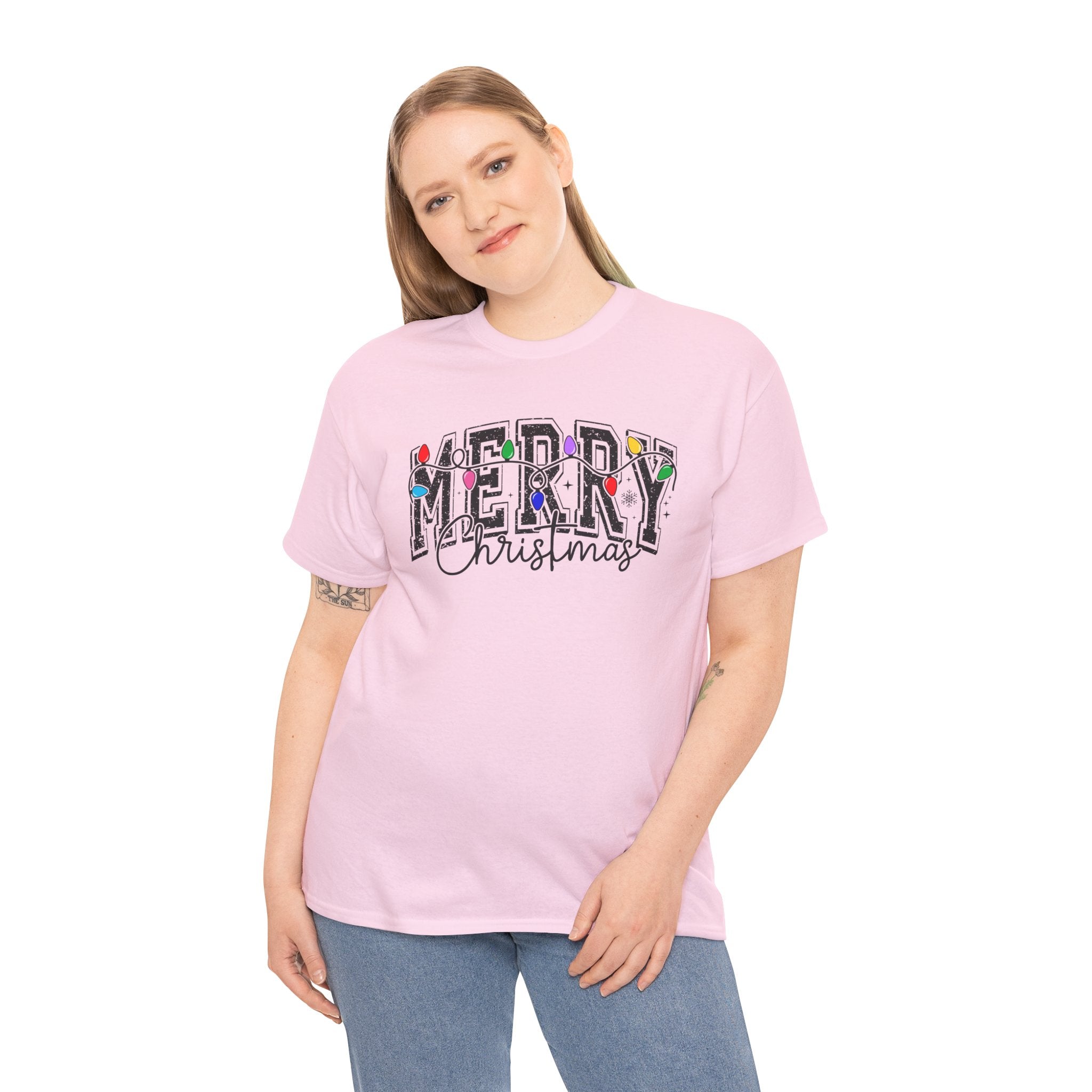 Merry Christmas Lights Tee