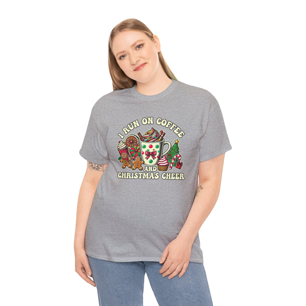 Funny Christmas Coffee Heavy Cotton Tee