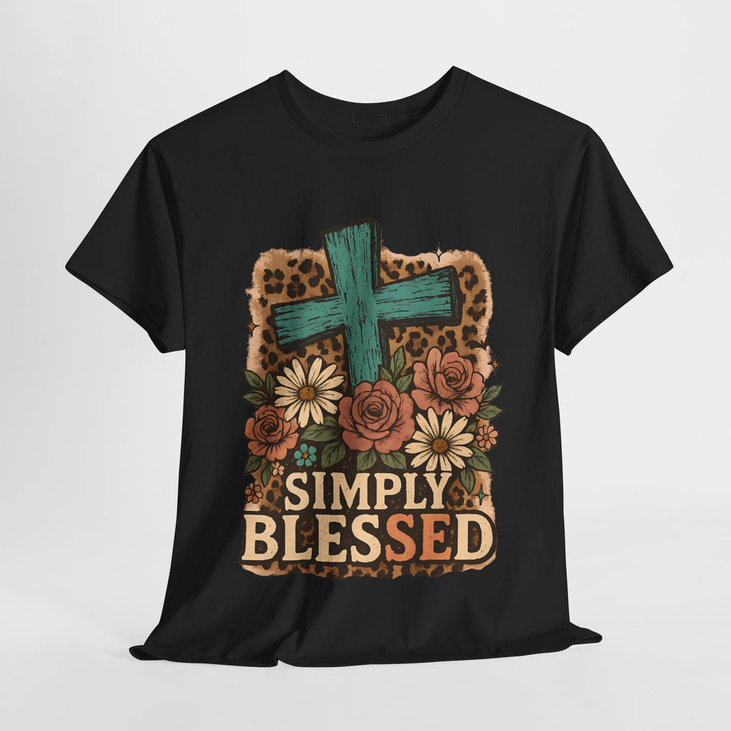 Simply Blessed Heavy Cotton Tee