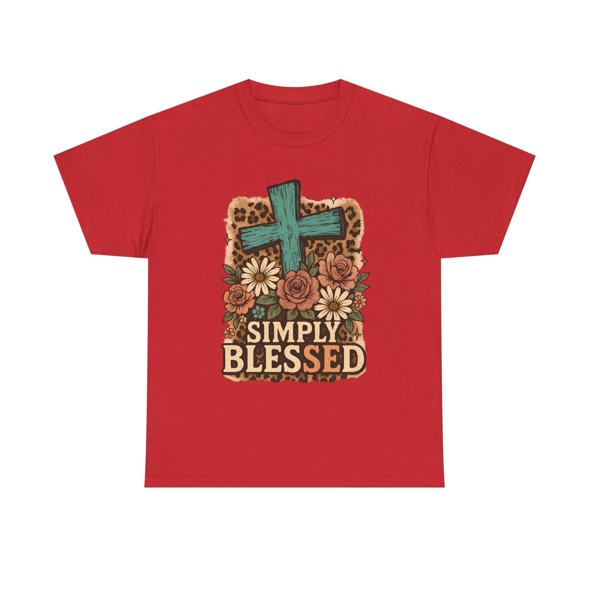 Simply Blessed Heavy Cotton Tee