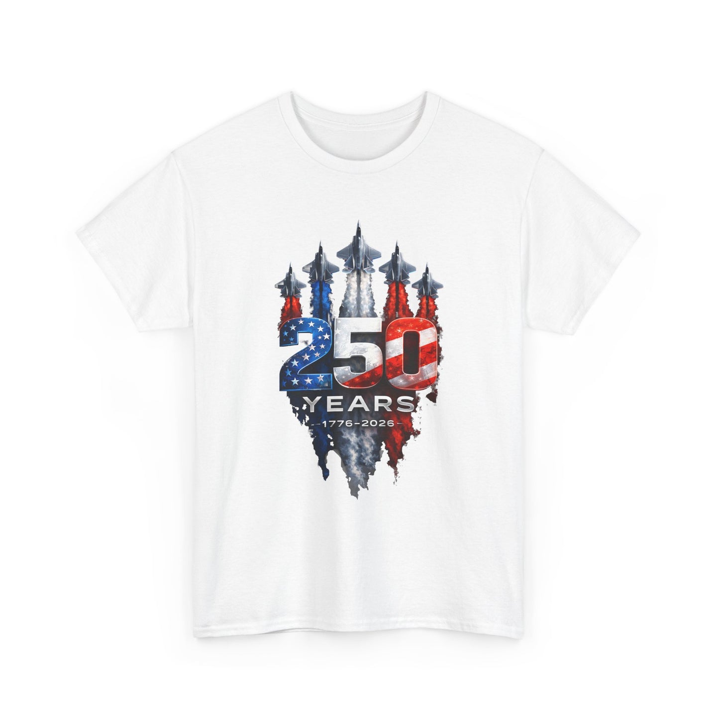 USA 250 Years T-Shirt — Bicentennial 250th Anniversary Patriotic Tee