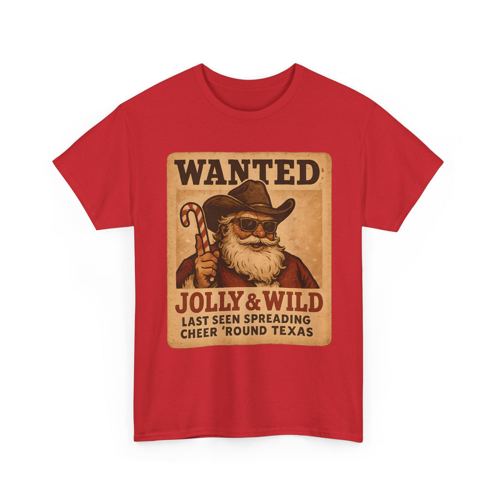 Wanted Jolly & Wild Santa T‑Shirt