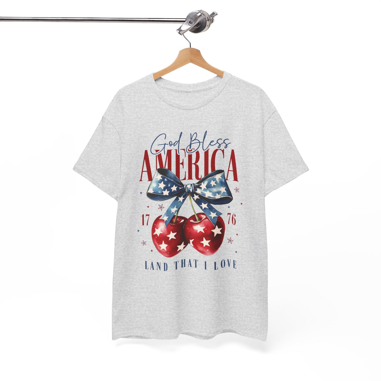 4th of July Tee - God Bless America Patriotic Shirt