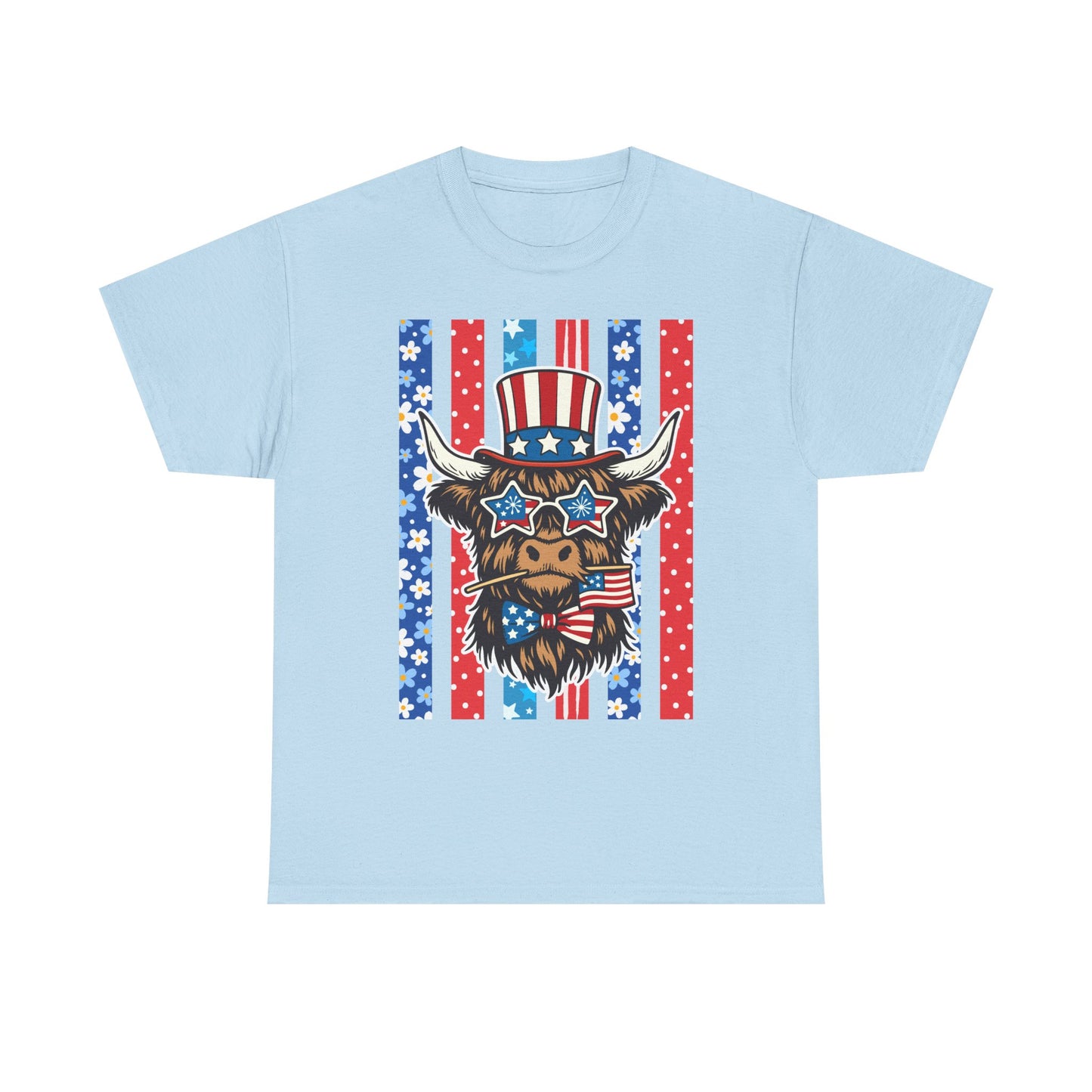 American Flag Western Tee (Stars & Stripes)