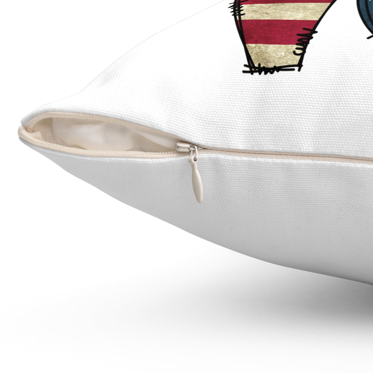 Love American Throw Pillow