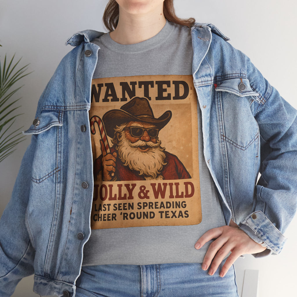 Wanted Jolly & Wild Santa T‑Shirt