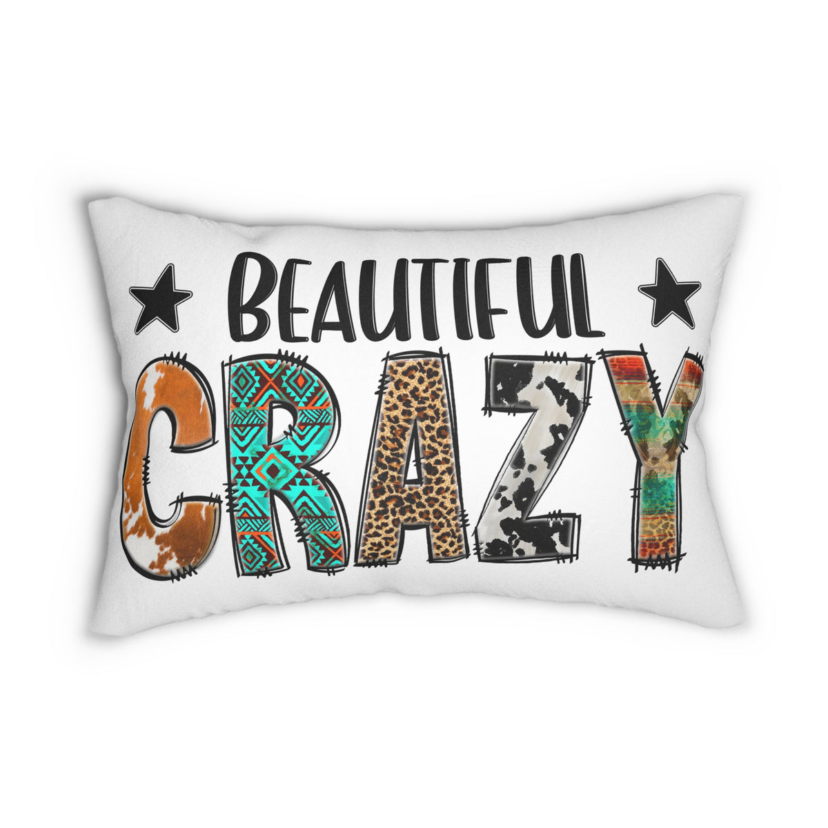 Spun Polyester Lumbar Pillow