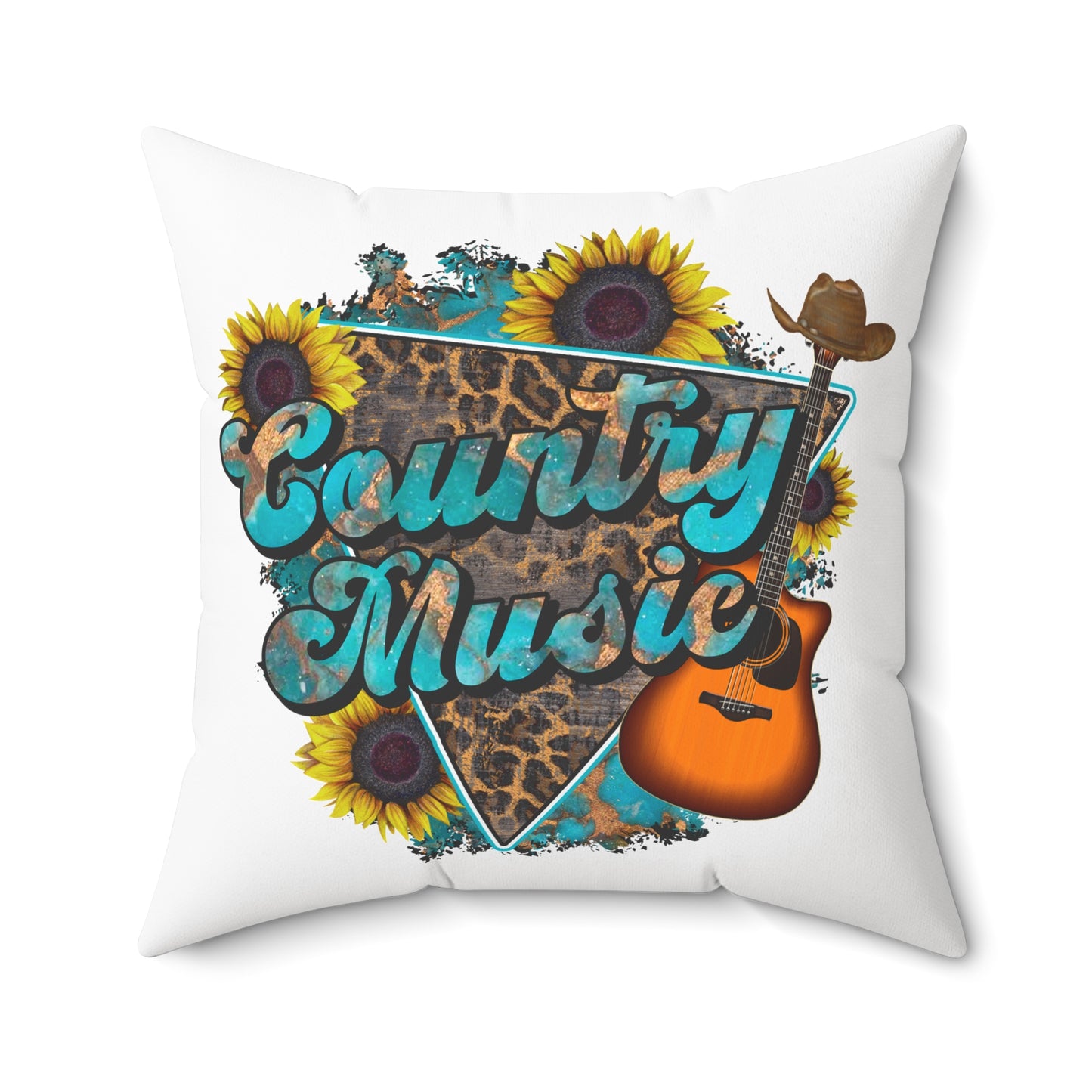 Spun Polyester Square Pillow