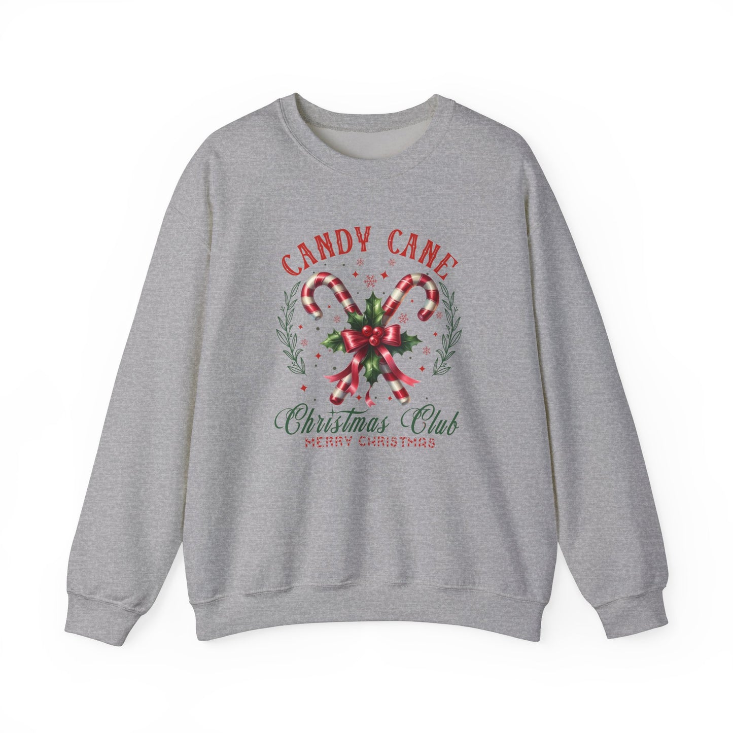 Candy Cane Christmas Club Sweatshirt - Heavy Blend™ Crewneck