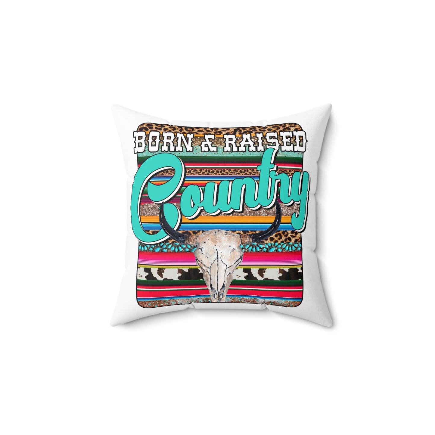 Spun Polyester Square Pillow