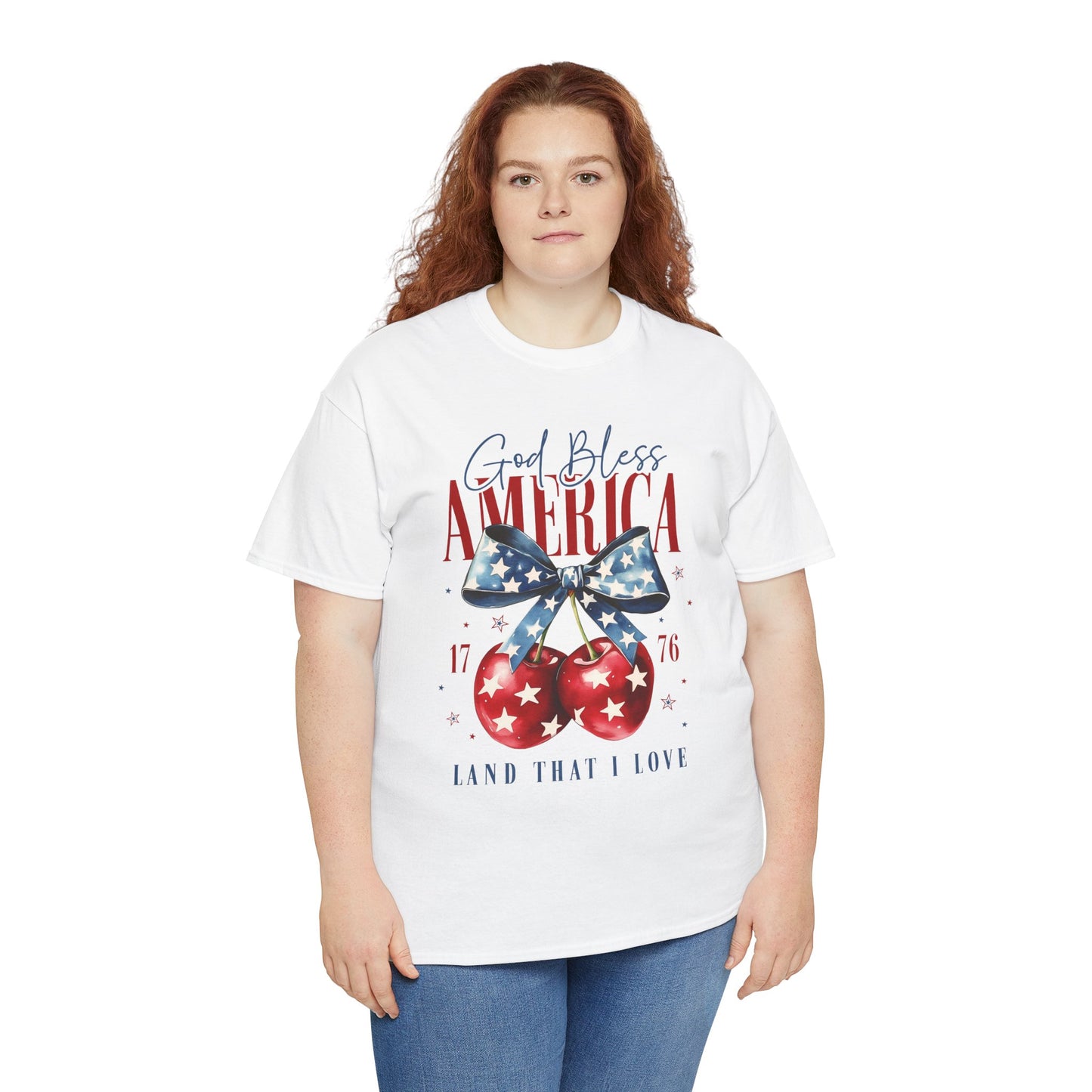 4th of July Tee - God Bless America Patriotic Shirt