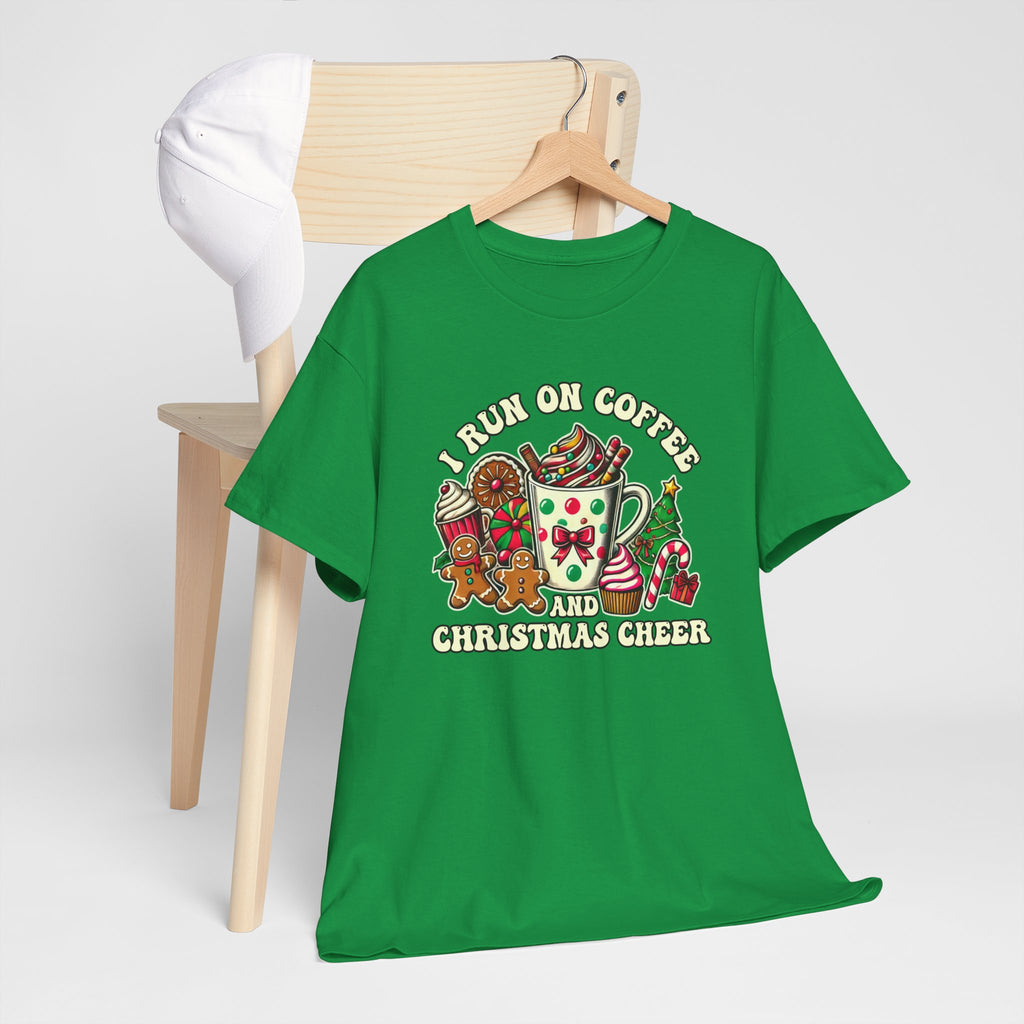 Funny Christmas Coffee Heavy Cotton Tee