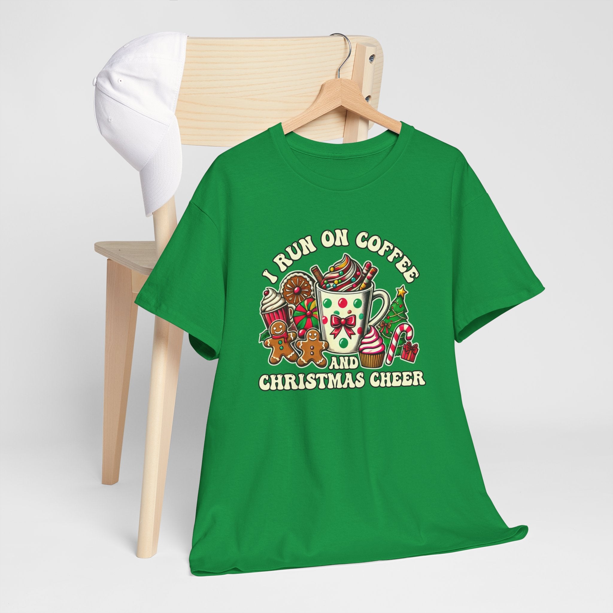 Funny Christmas Coffee Heavy Cotton Tee