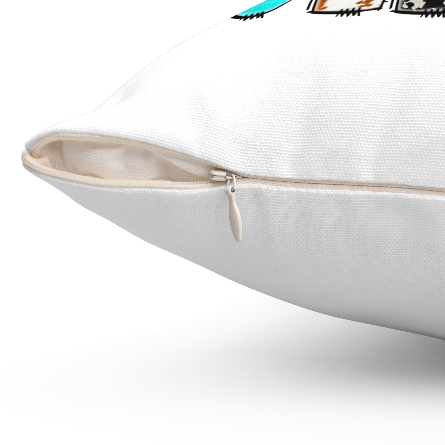 Spun Polyester Square Pillow