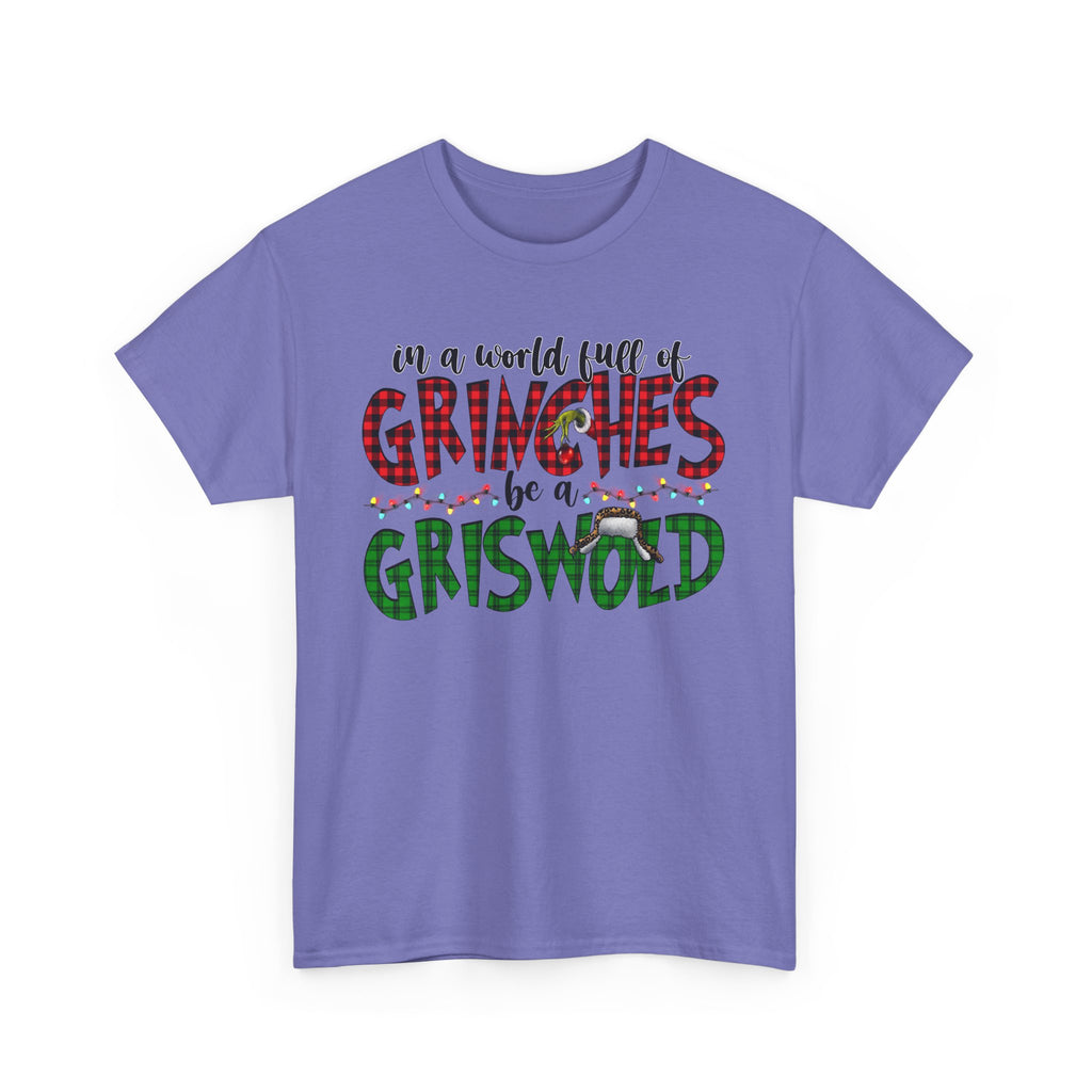 Griswold Holiday Heavy Cotton Tee - Perfect for Christmas Celebrations