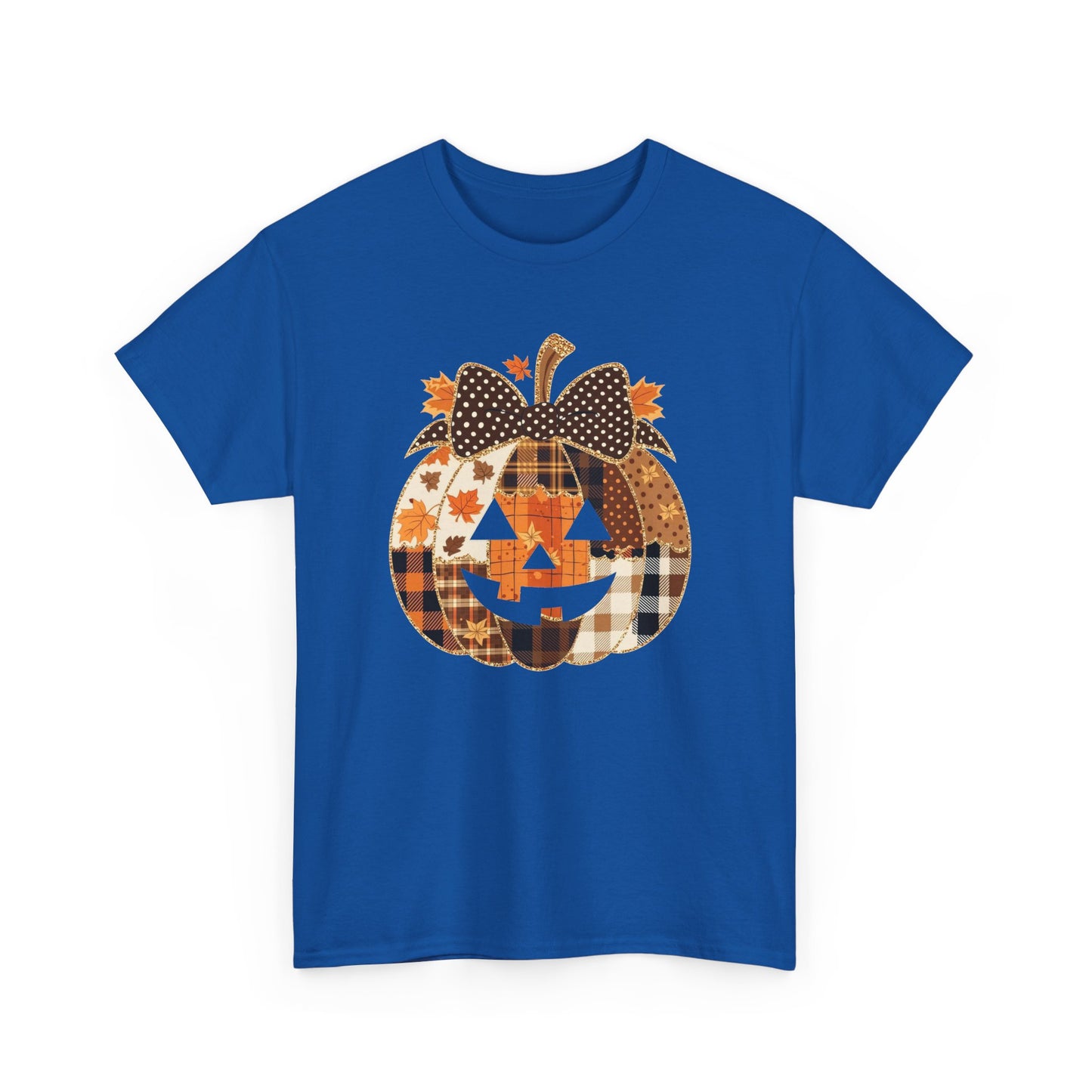 Pumpkin Patch Plaid Jack-O'-Lantern