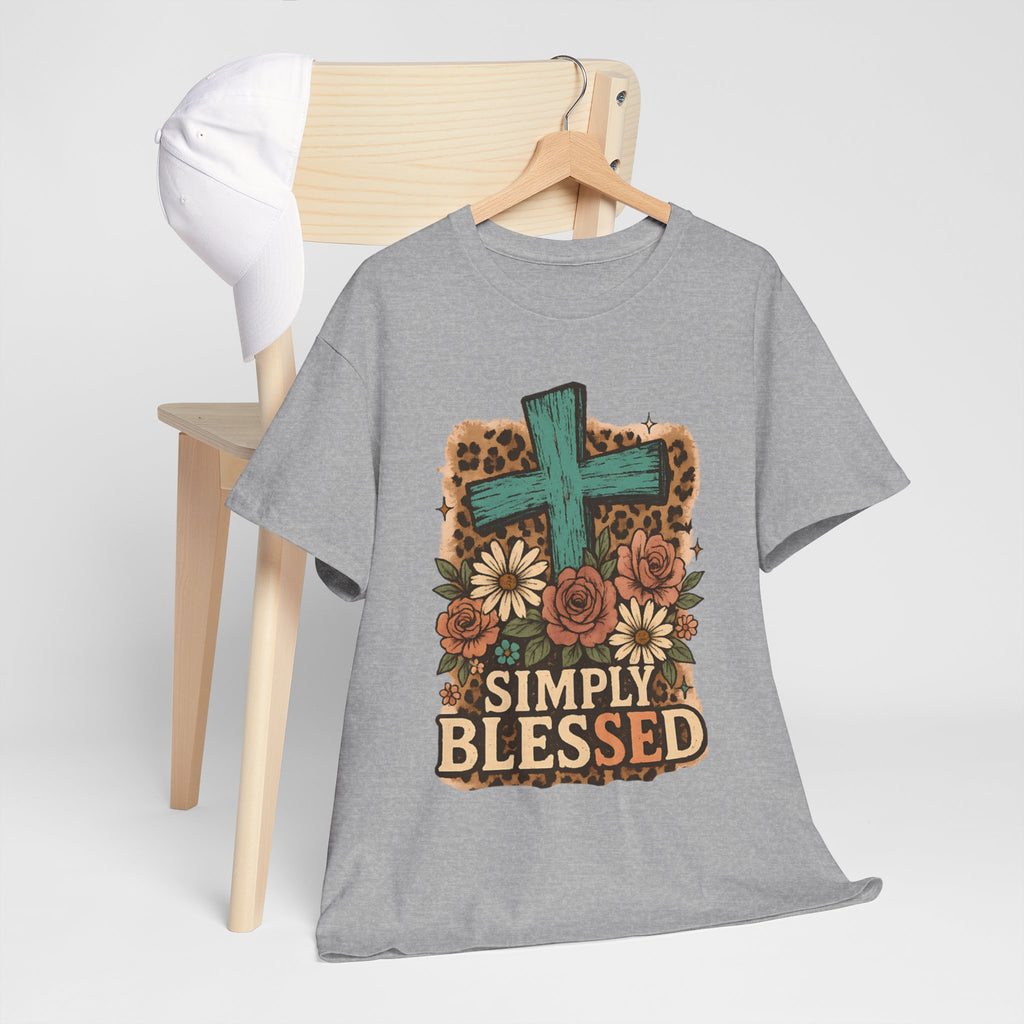 Simply Blessed Heavy Cotton Tee