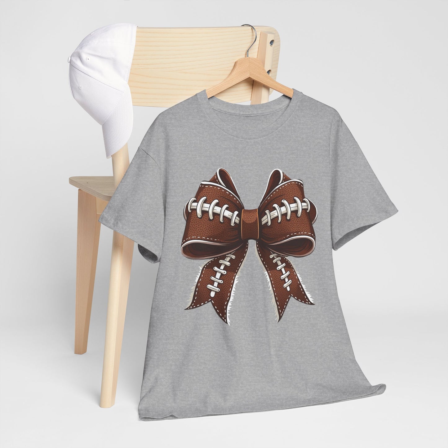 Football Bow Tee