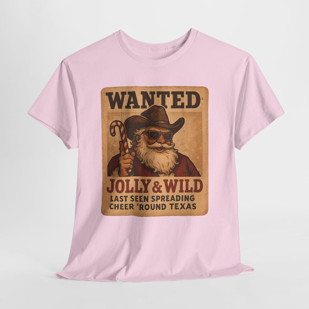 Wanted Jolly & Wild Santa T‑Shirt