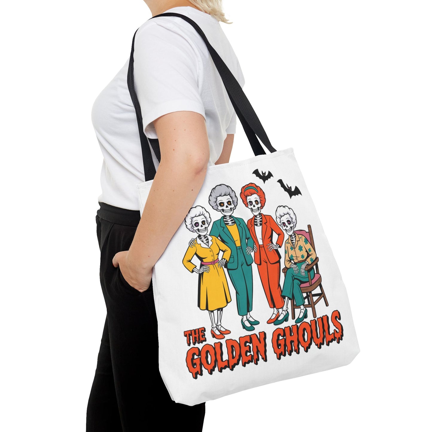 Golden Ghouls Tote Bag