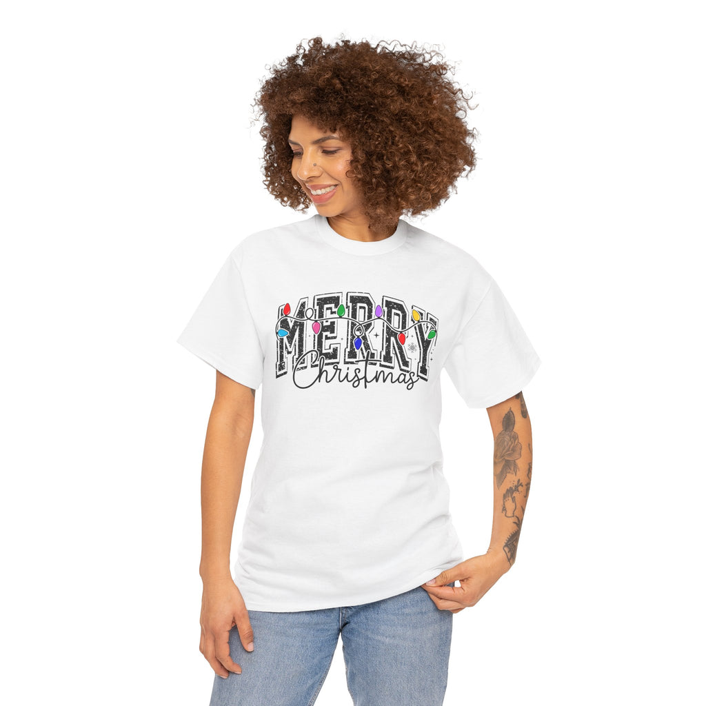 Merry Christmas Lights Tee