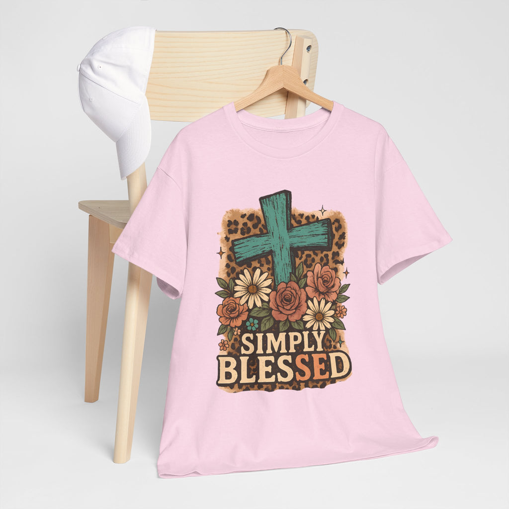 Simply Blessed Heavy Cotton Tee