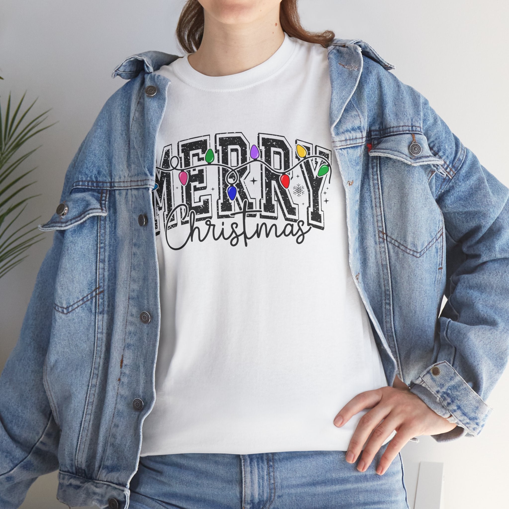 Merry Christmas Lights Tee