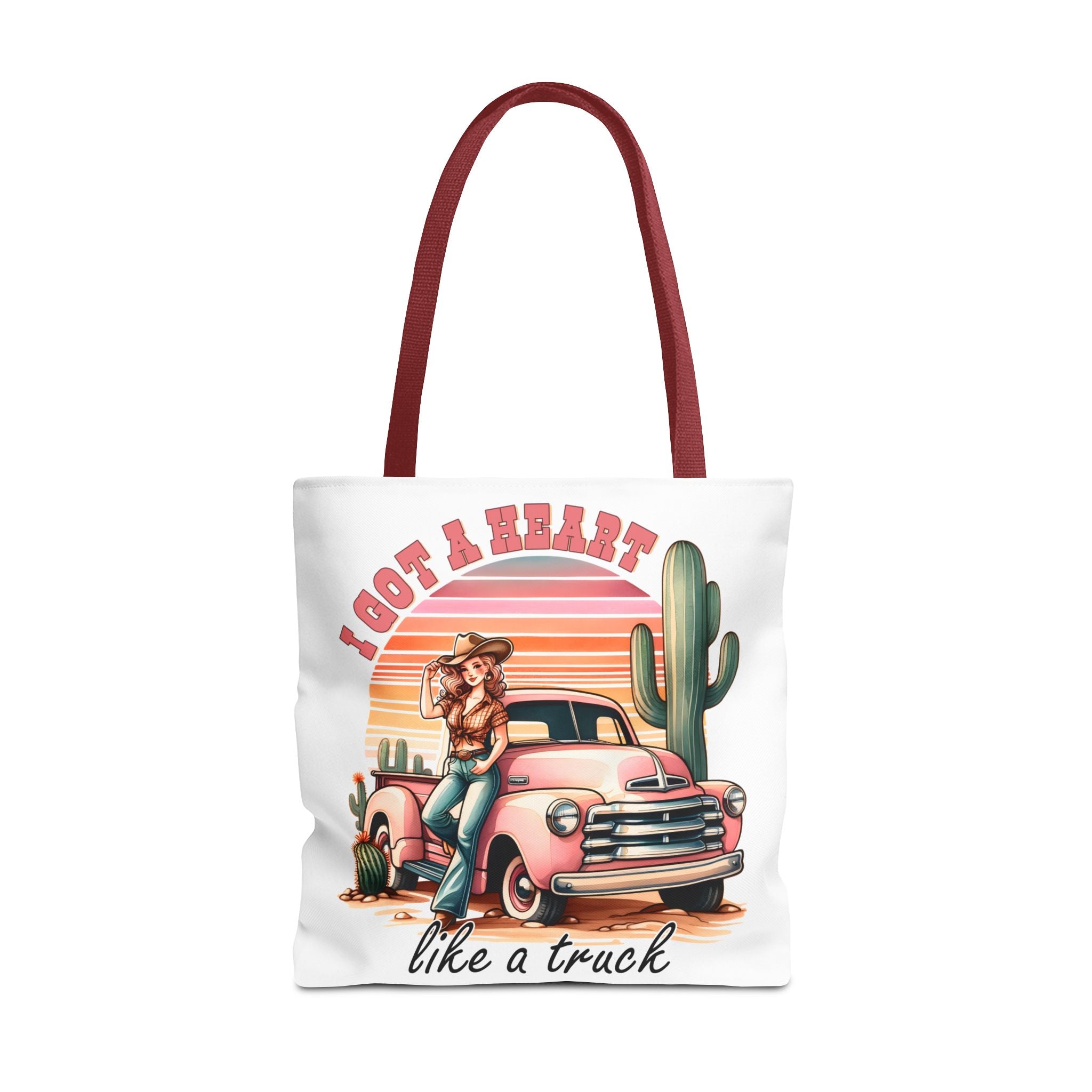 Heart Like a Truck Tote Bag